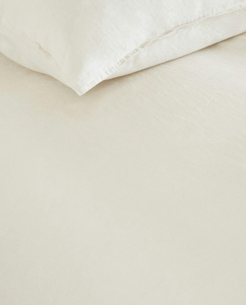 (140 GxM2) WASHED LINEN DUVET COVER