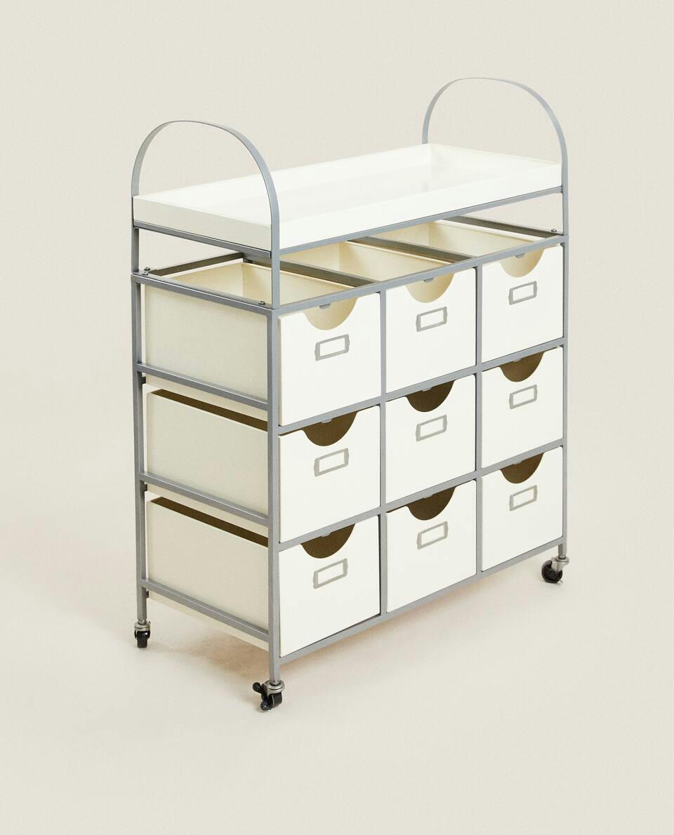 GALVANISED FURNITURE WITH WHEELS