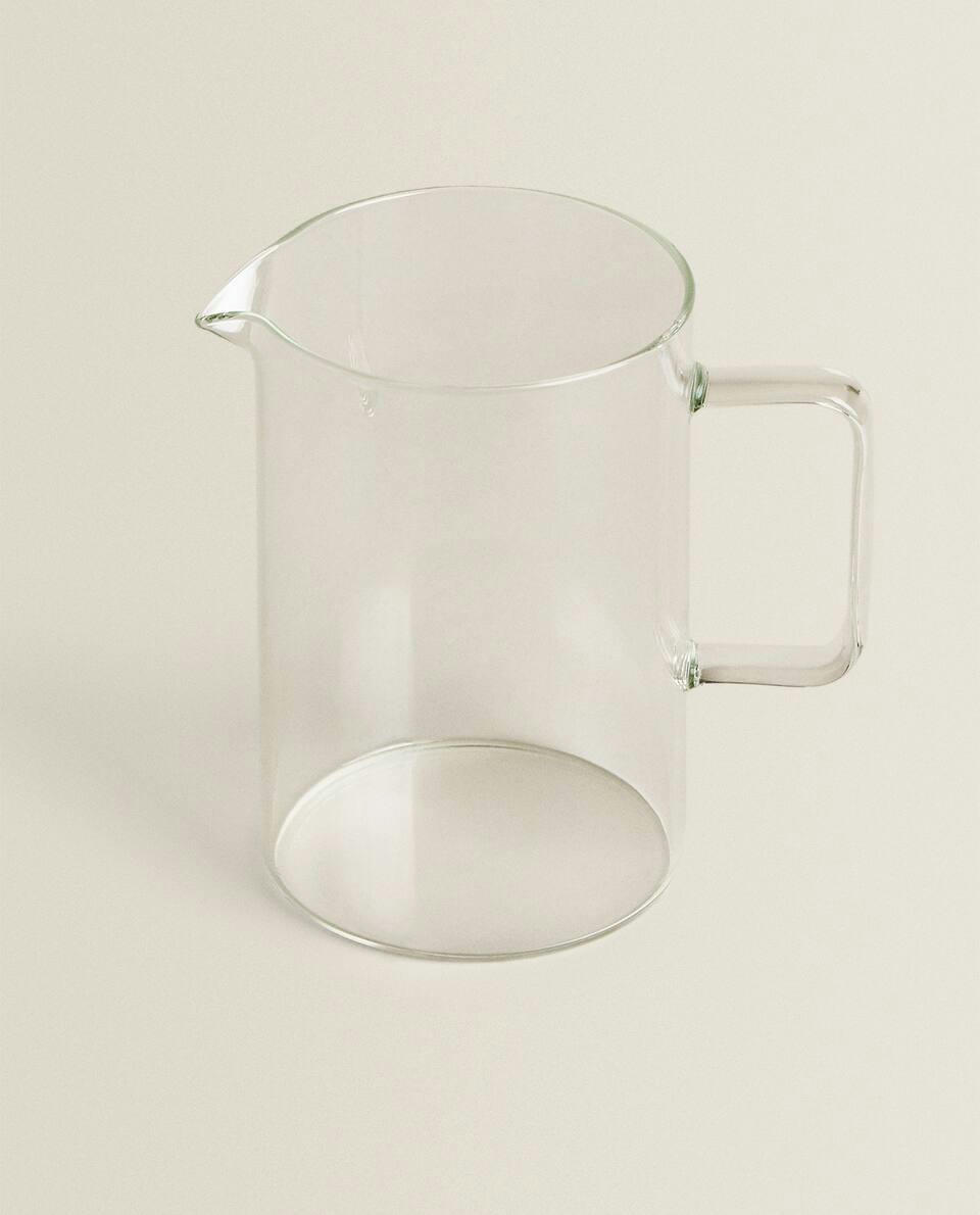 BOROSILICATE GLASS MILK JUG