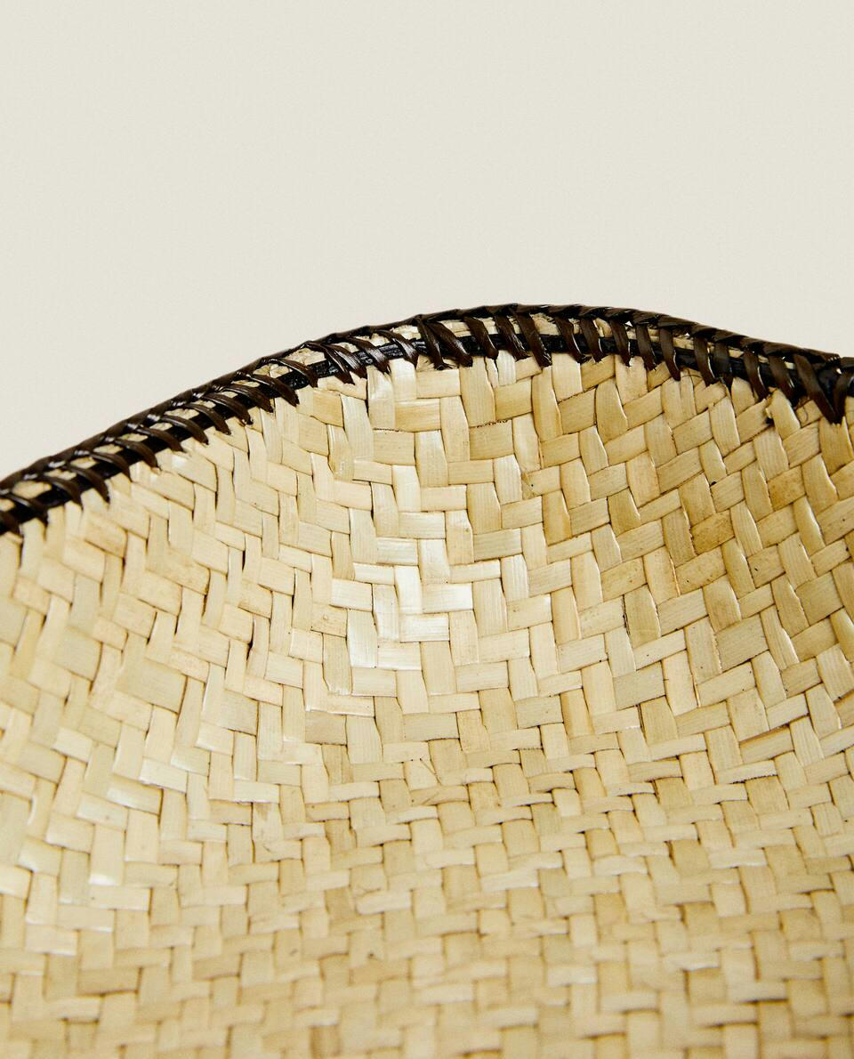 BASKET WITH BLACK BORDER