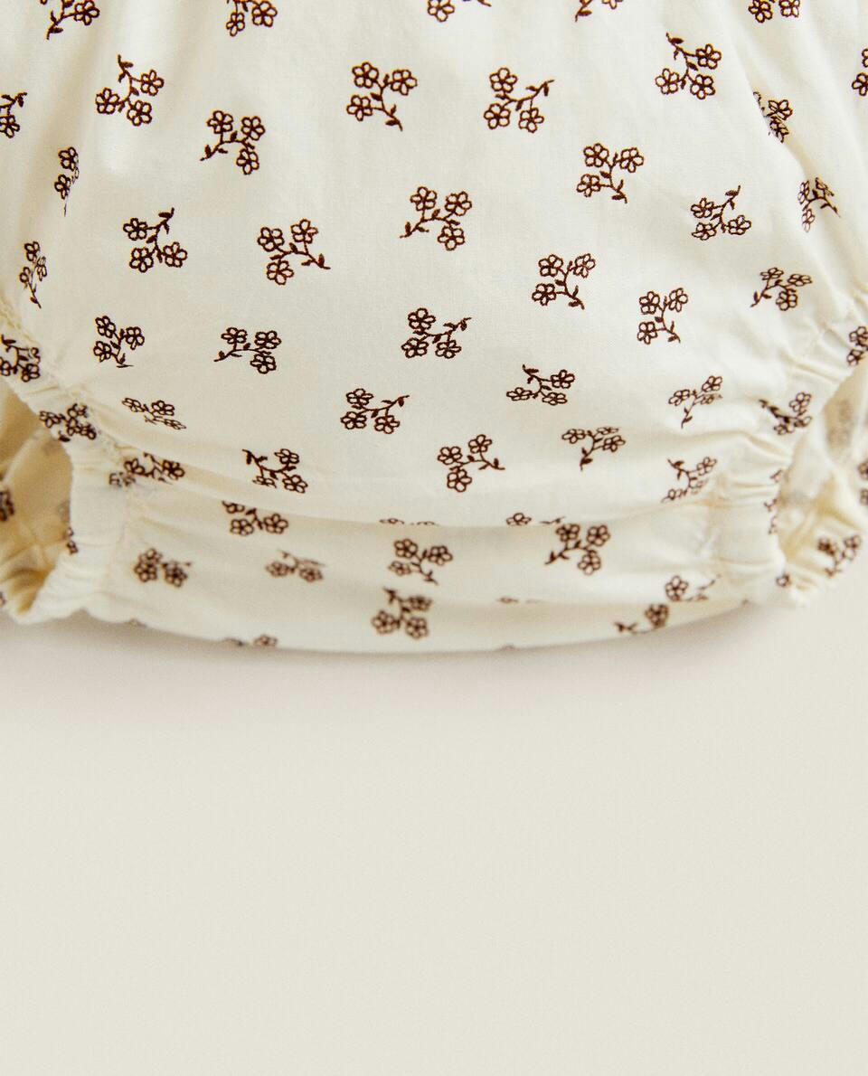 MINI FLOWER BABY BLOOMERS