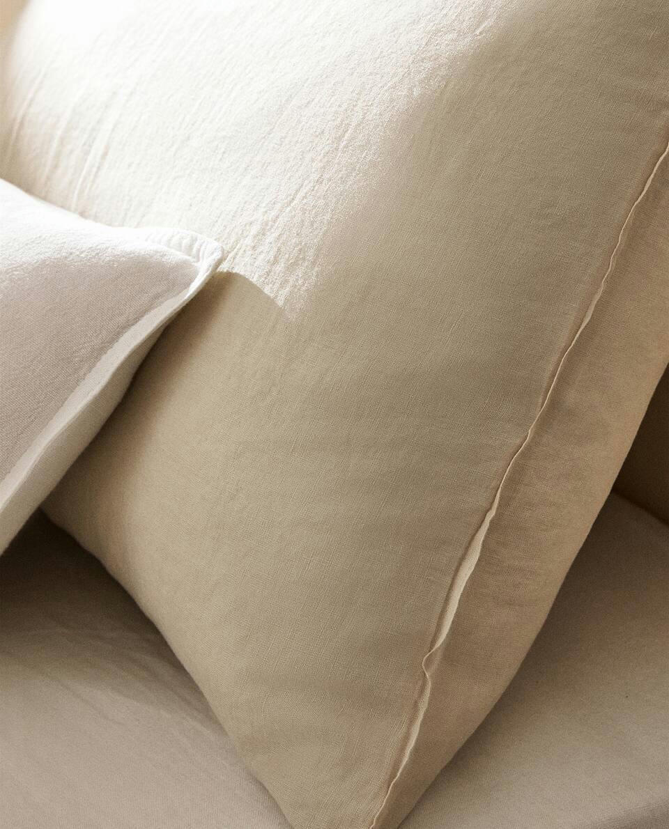 (140 GxM2) WASHED LINEN PILLOWCASE