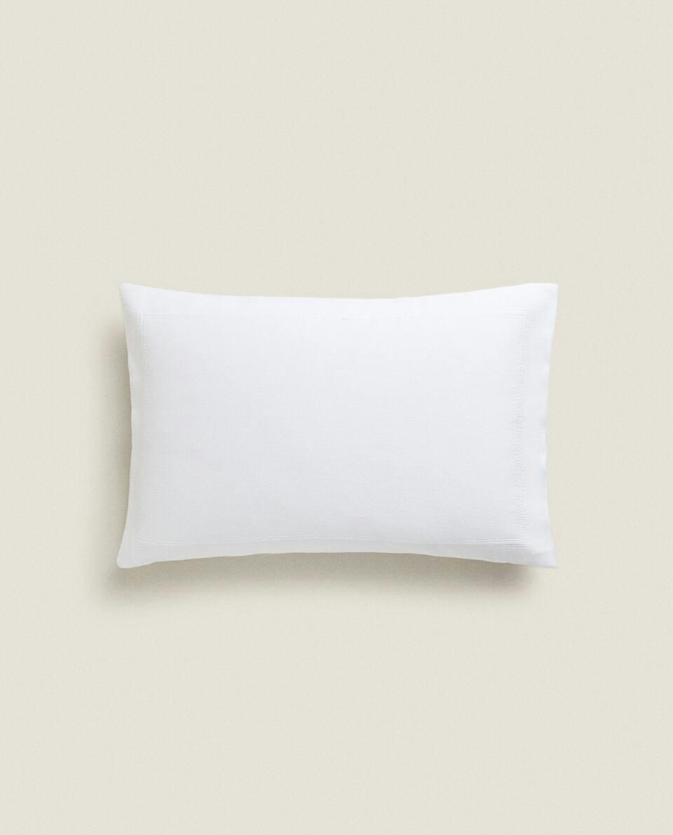COTTON CUSHION COVER WITH BORDER