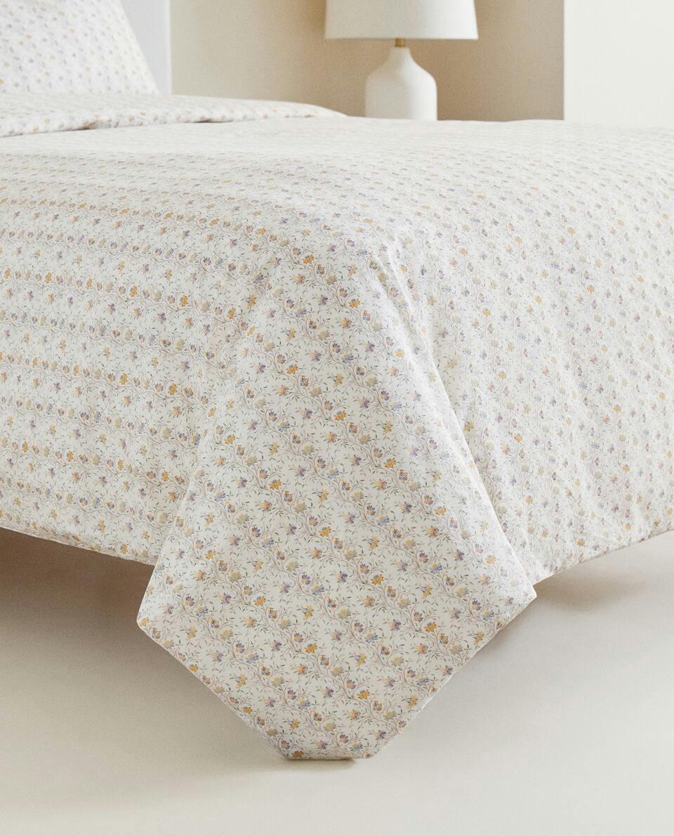 MINI FLORAL PRINT DUVET COVER