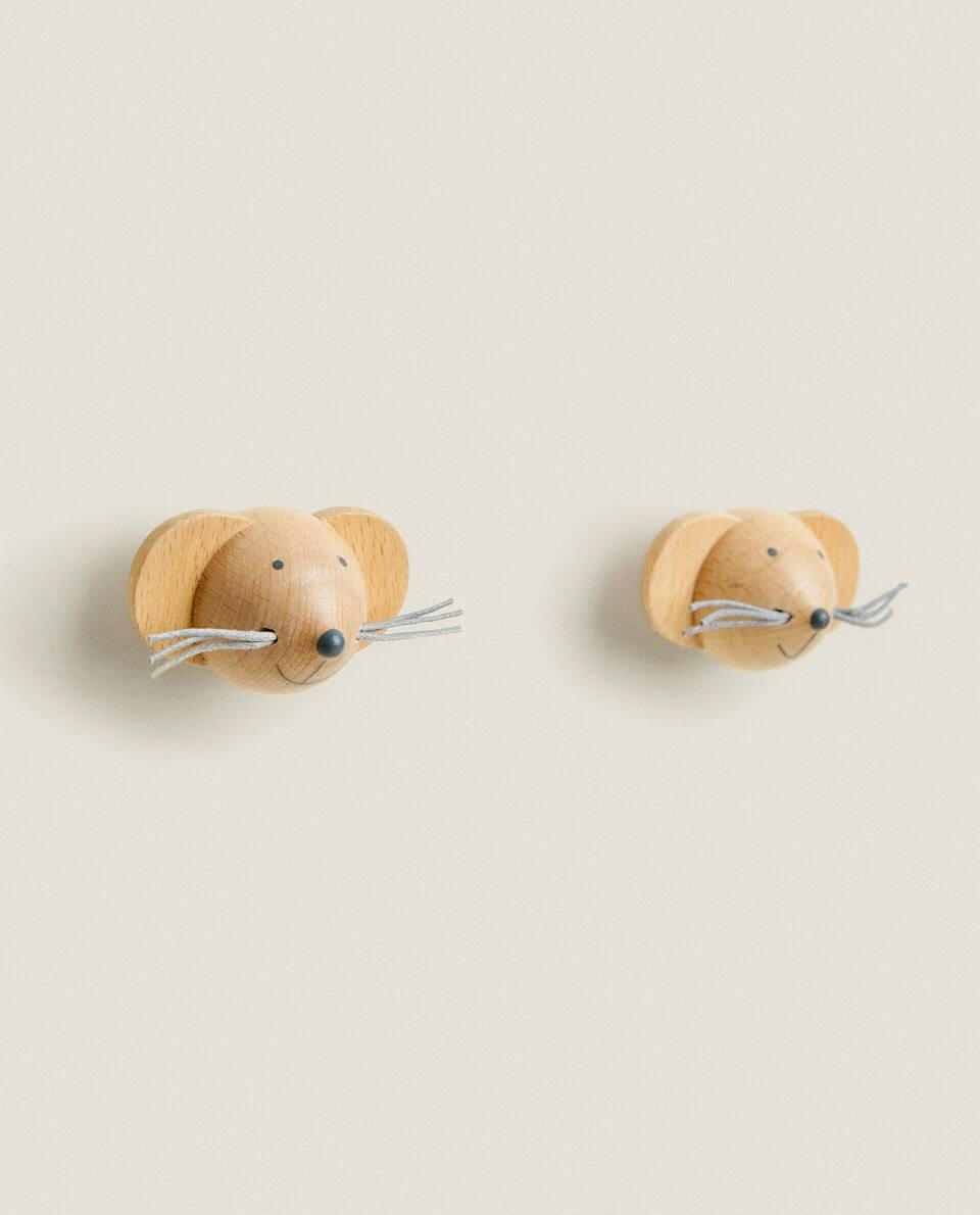 MOUSE DOOR KNOB (PACK OF 2)