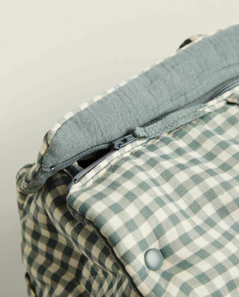 CHILDREN’S GINGHAM MATERNITY BAG