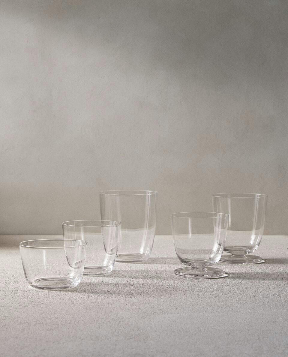 SET OF 2 - STEMMED GLASS S