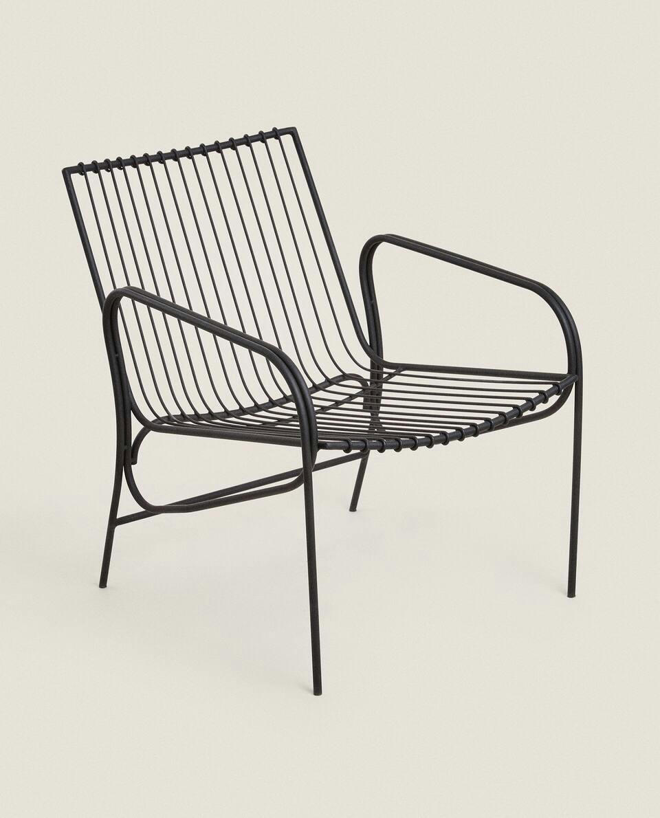 OUTDOOR METAL ARMCHAIR