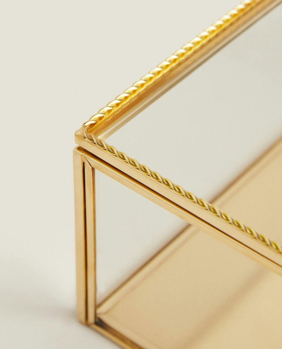 GOLD METAL BOX
