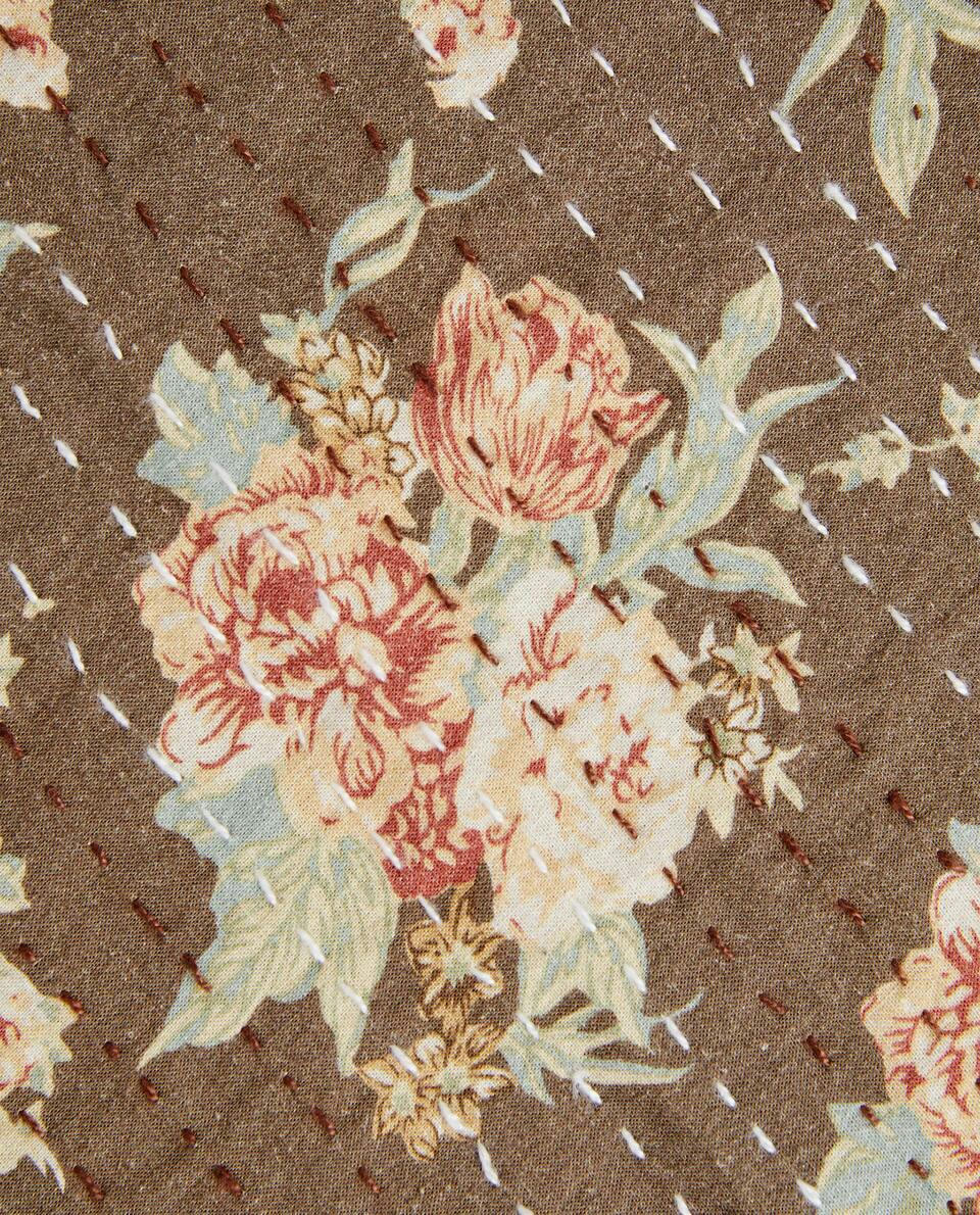 PRINTED QUILTED BLANKET