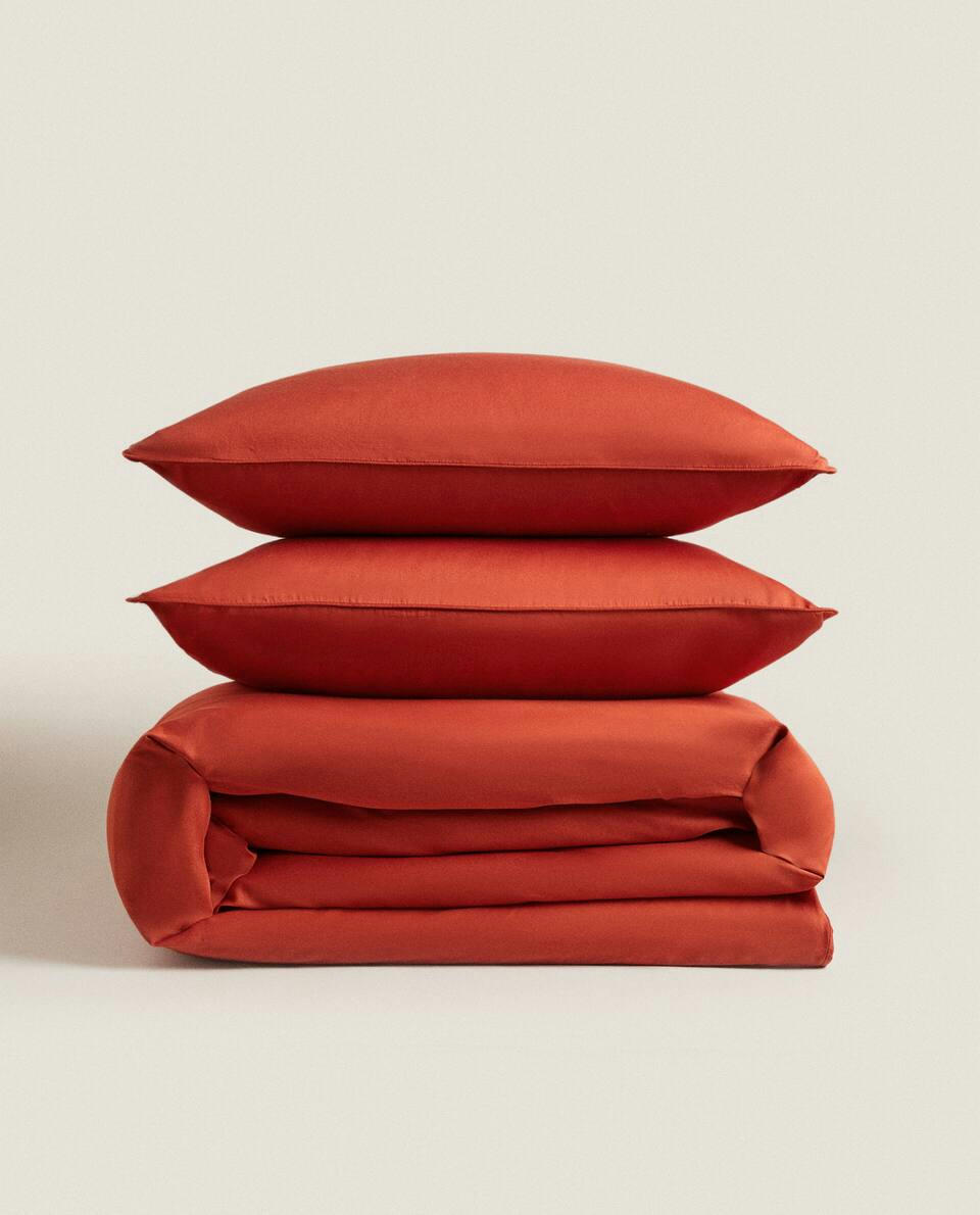 (300 THREAD COUNT) WASHED SATEEN DUVET COVER