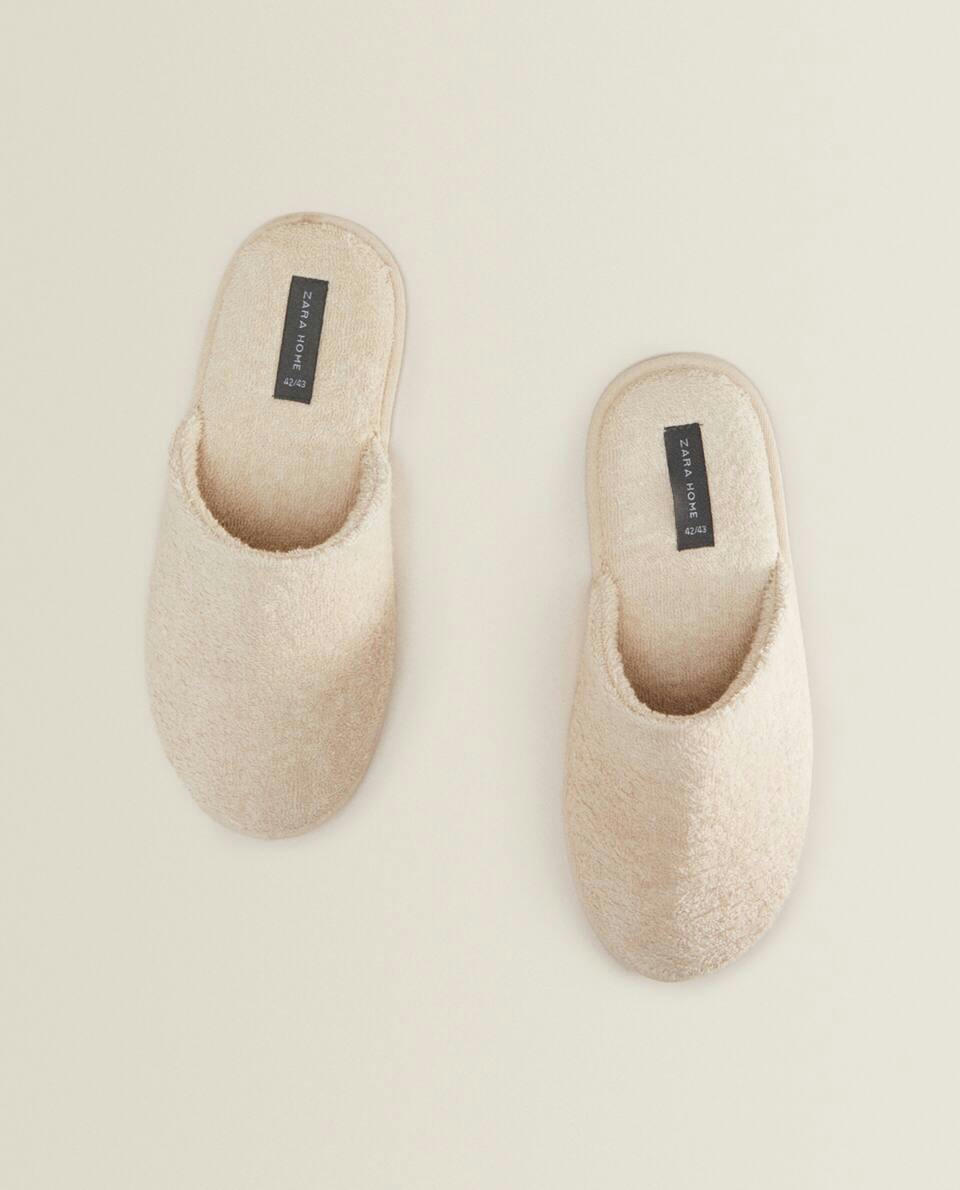 TERRY BATHROOM SLIPPERS