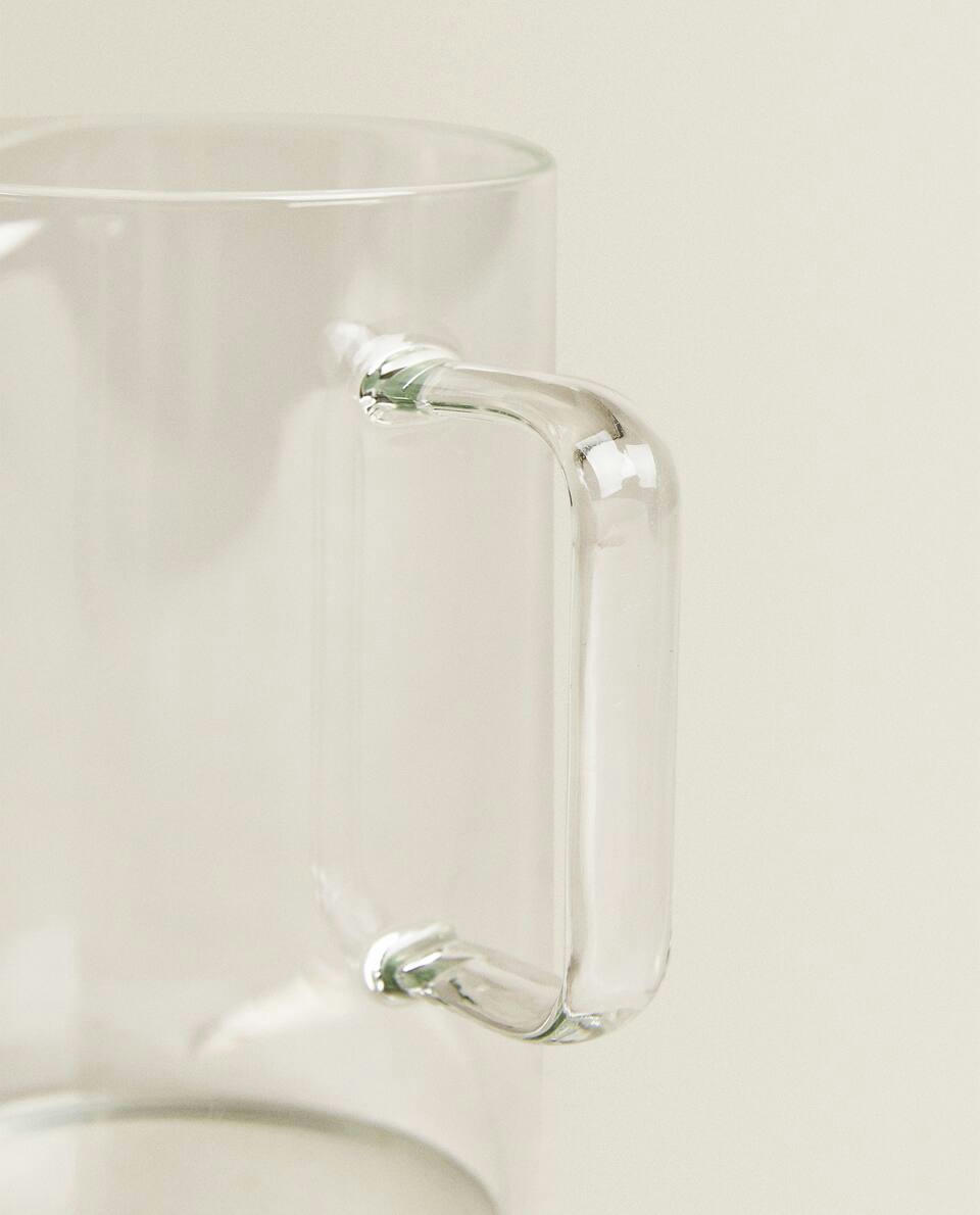 BOROSILICATE GLASS MILK JUG