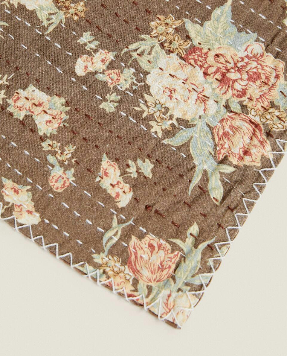 PRINTED QUILTED BLANKET