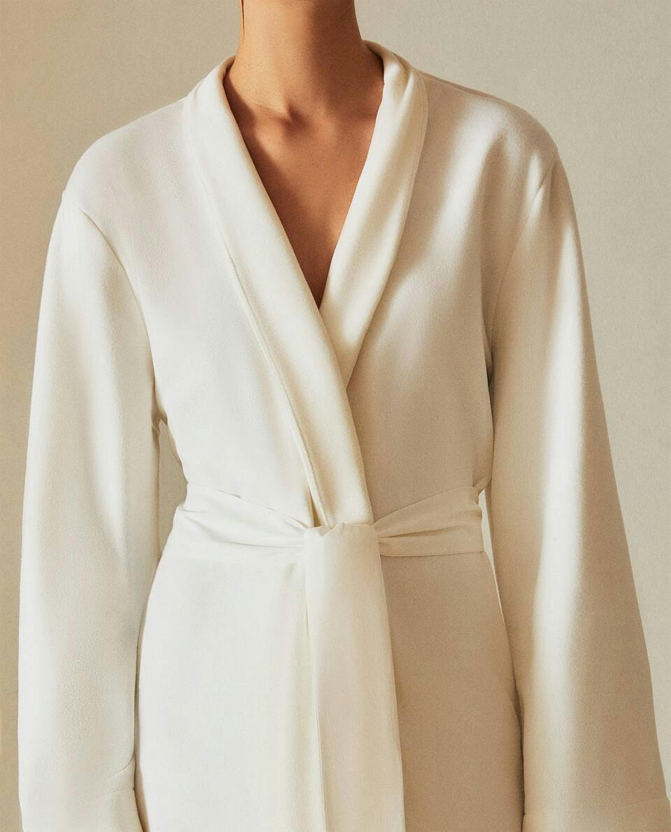 MICRO-FLEECE DRESSING GOWN