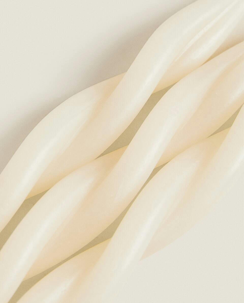 DECORATIVE SPIRAL CANDLE PACK (PACK OF 3)