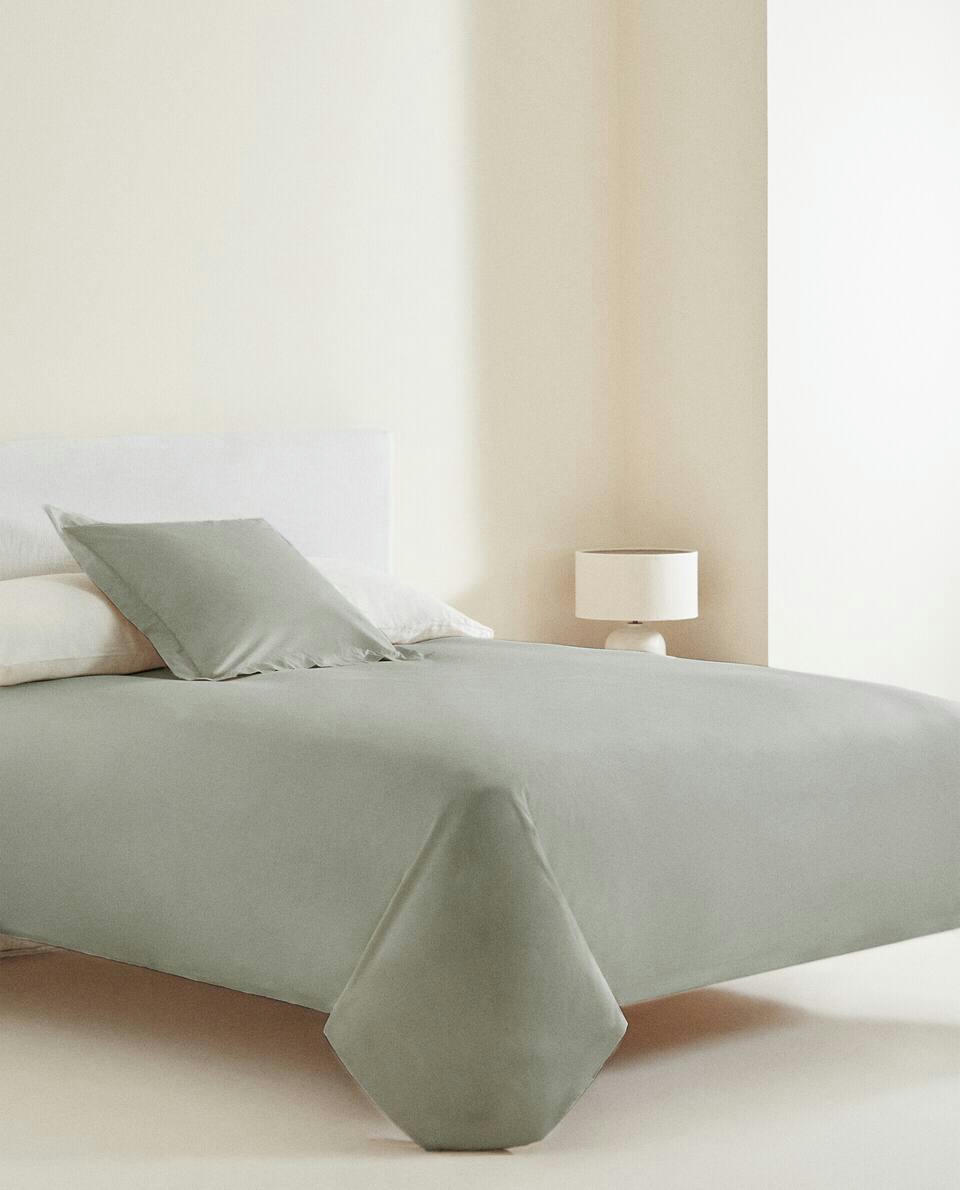 (180 THREAD COUNT) COTTON PERCALE DUVET COVER