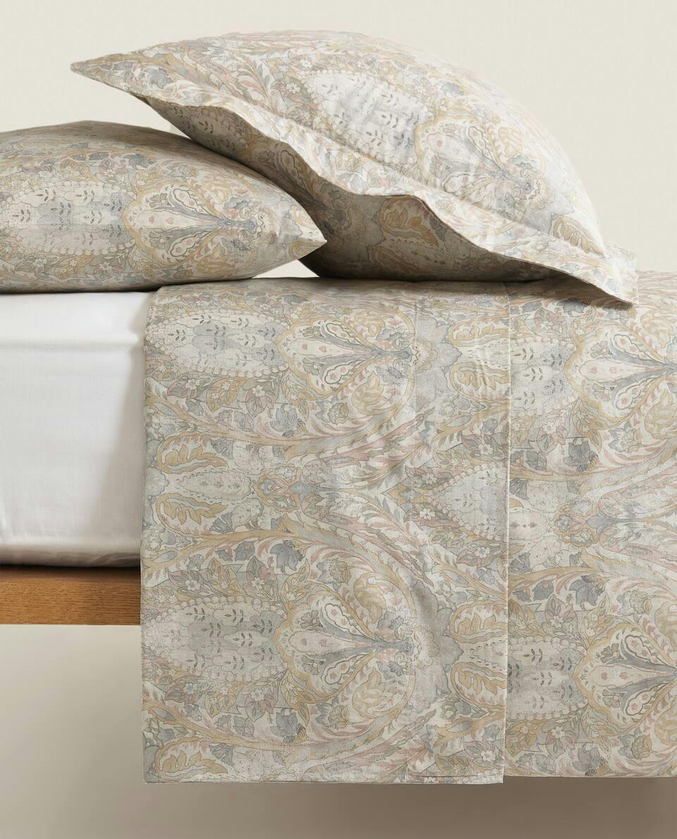 PAISLEY PRINT DUVET COVER