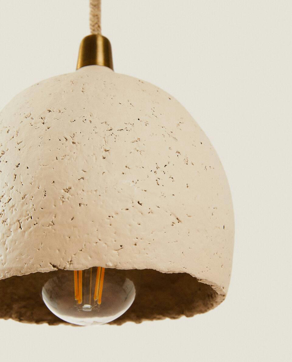 PAPIER-M?CHé CEILING LAMP