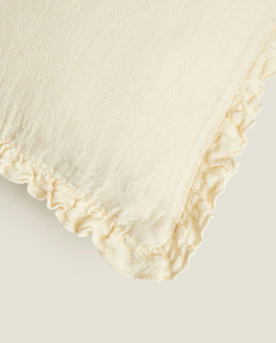 WASHED LINEN CUSHION COVER