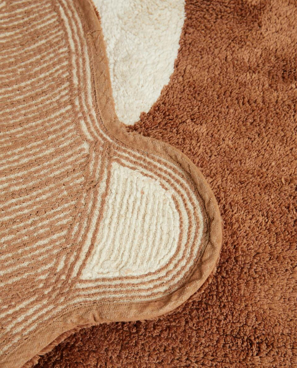 CHILDREN'S TEDDY BEAR BATH MAT