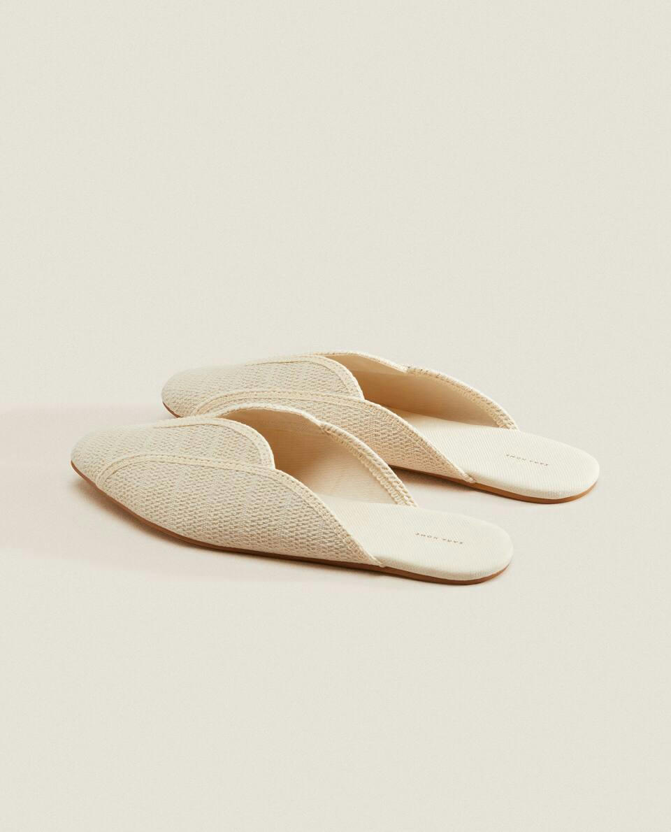 BABOUCHE SLIPPERS WITH DETAILING