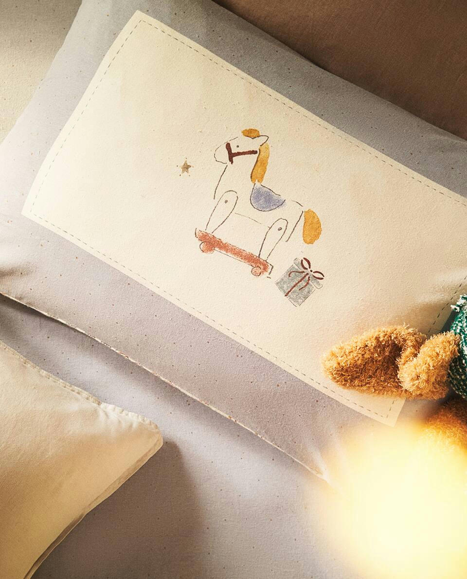 CHRISTMAS CHILDREN’S FLANNEL DUVET COVER