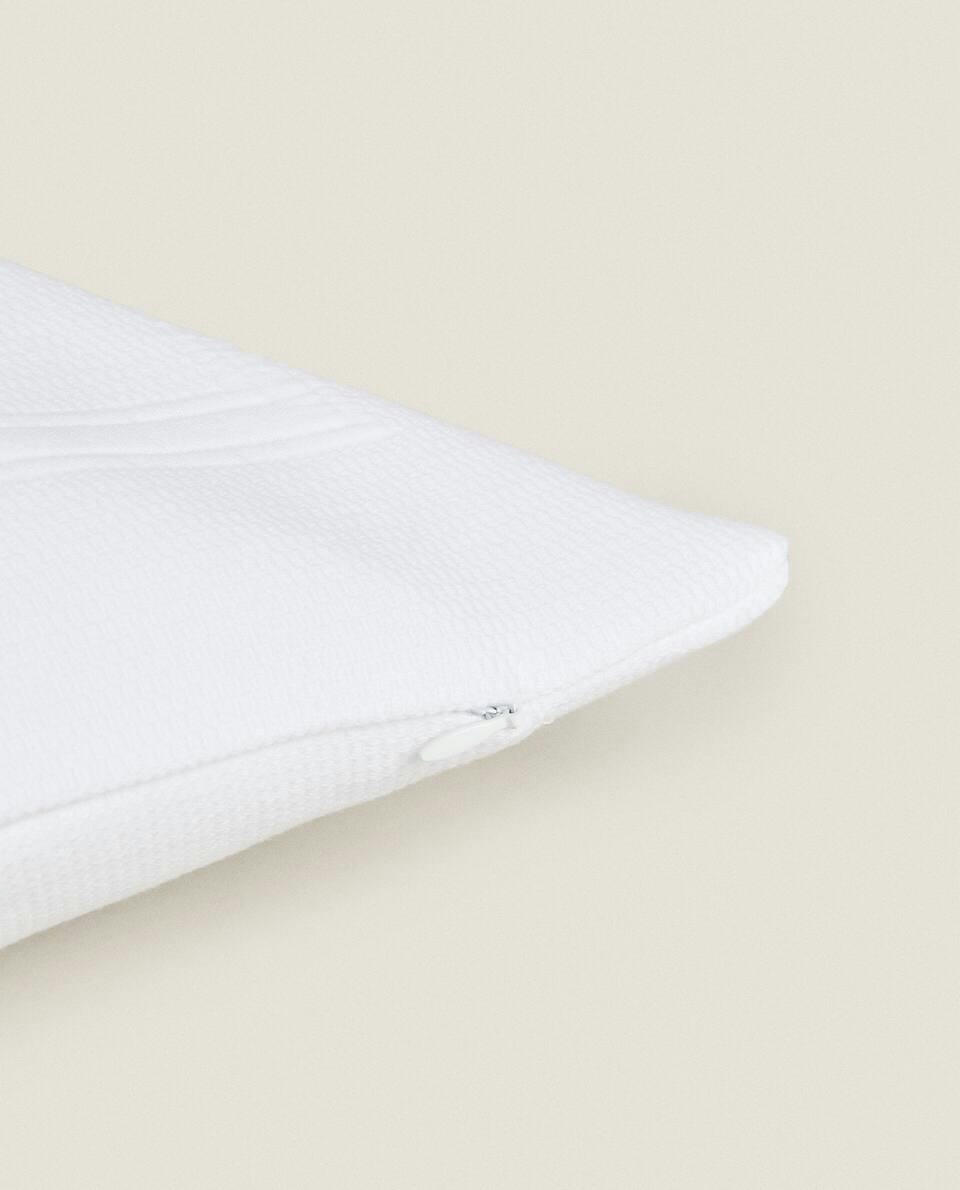 COTTON CUSHION COVER WITH BORDER