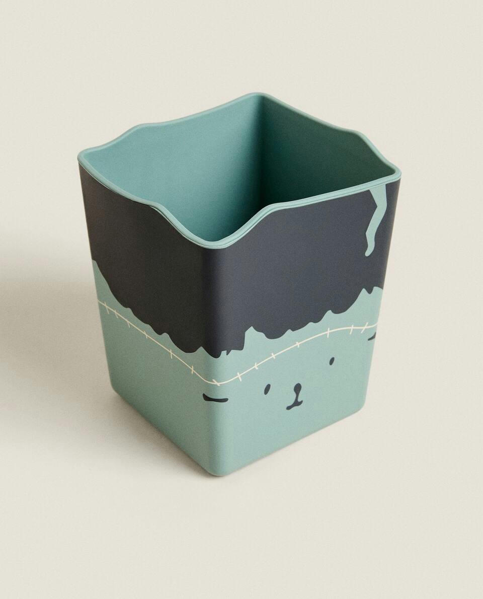 KIDS’ SILICONE HALLOWEEN FRANKENSTEIN BOWL