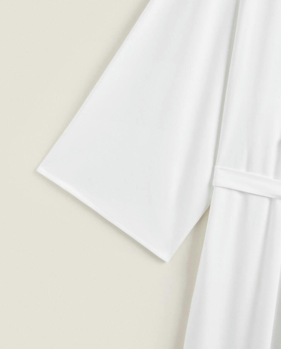 JERSEY FABRIC DRESSING GOWN