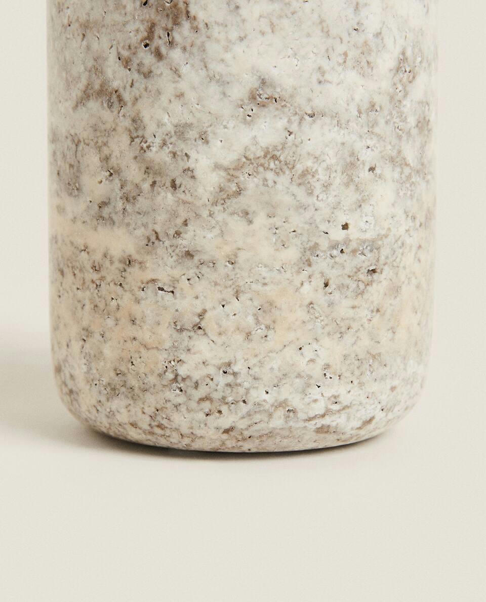 GREY MARBLE BATHROOM SET