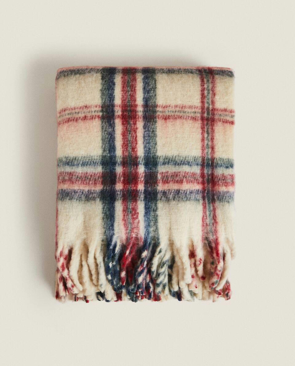 TARTAN CHECK BLANKET