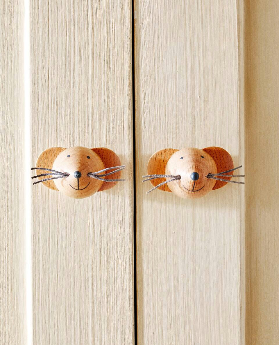 MOUSE DOOR KNOB (PACK OF 2)