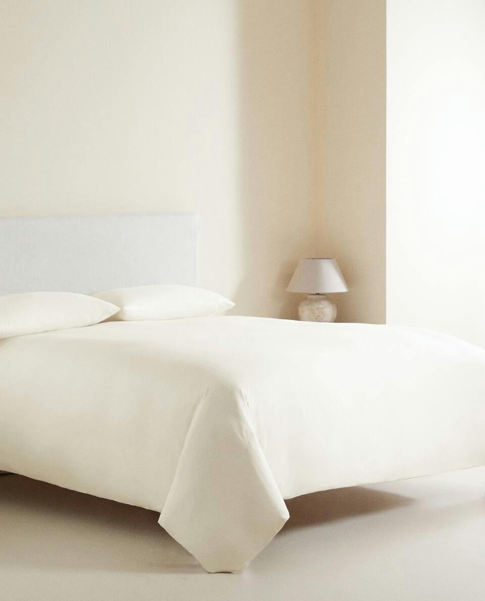 (180 THREAD COUNT) COTTON PERCALE DUVET COVER