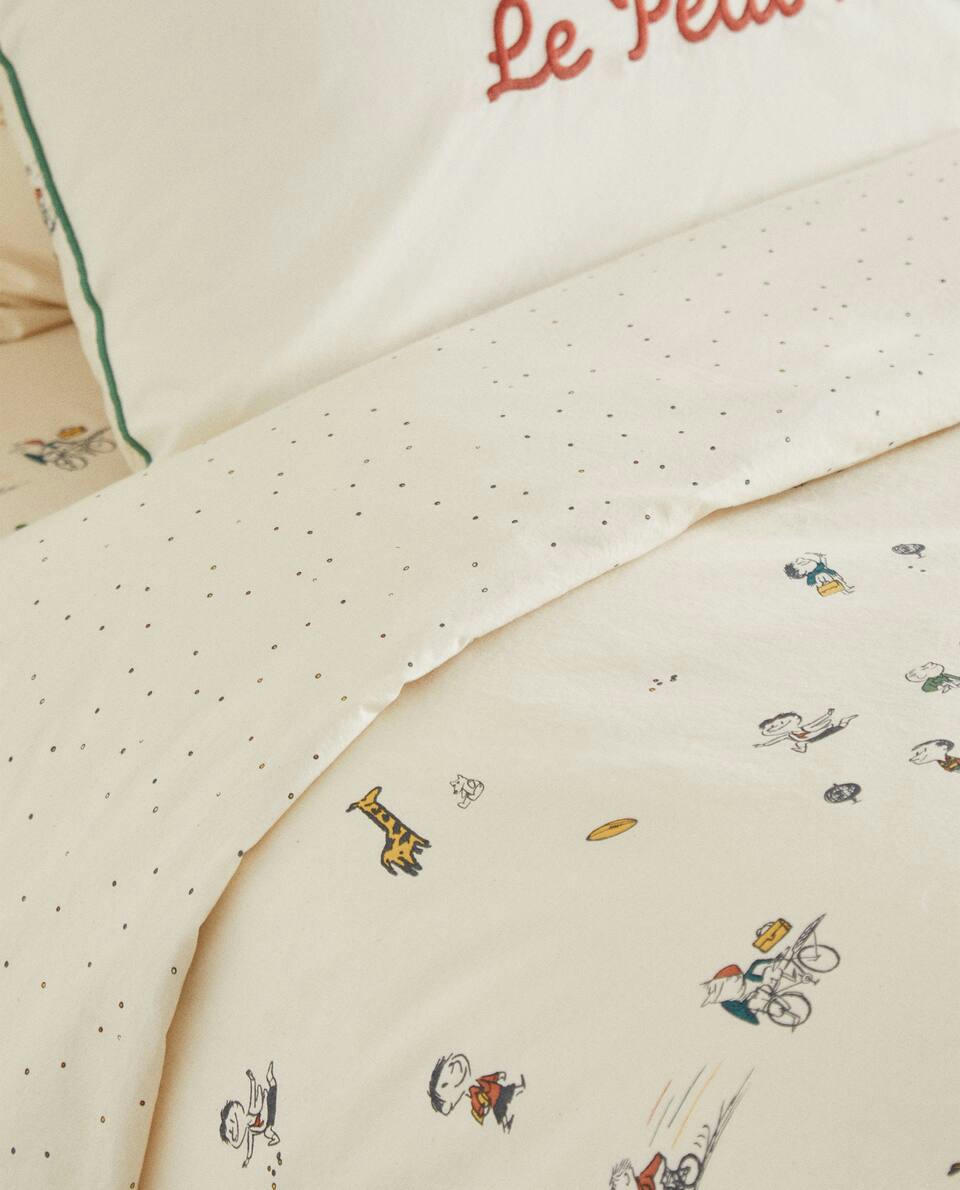 CHILDREN’S LE PETIT NICOLAS ? COTTON FLAT SHEET