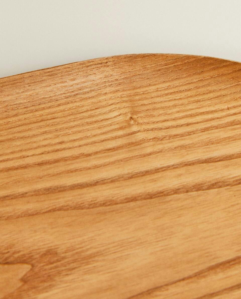 OVAL WOOD TRAY