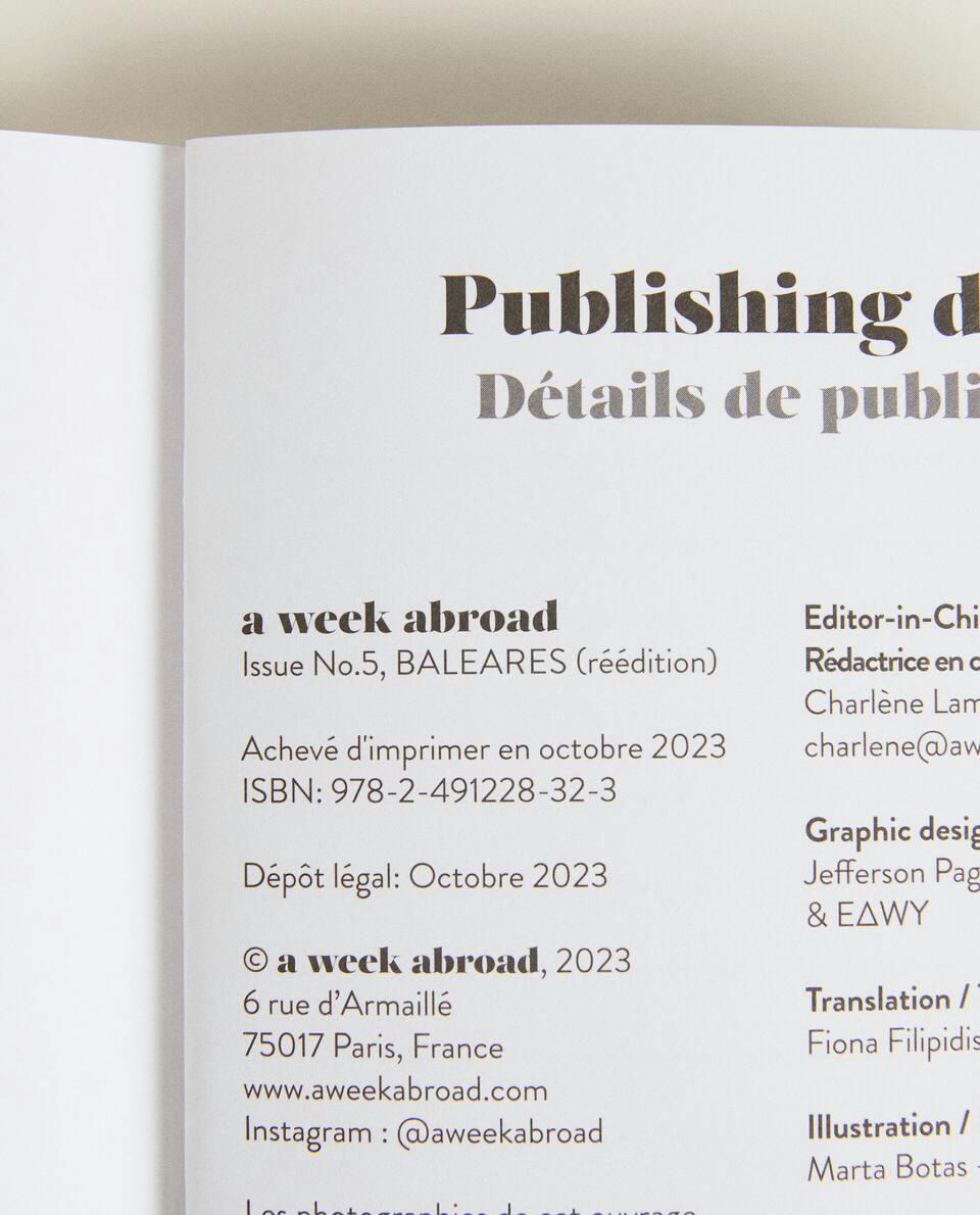 A WEEK ABROAD BALEARES BOOK