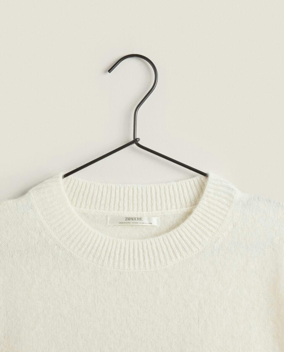 CROPPED CASHMERE SWEATER