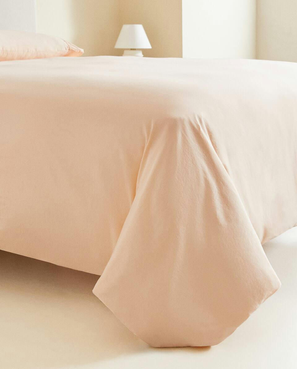 (300 THREAD COUNT) WASHED SATEEN DUVET COVER