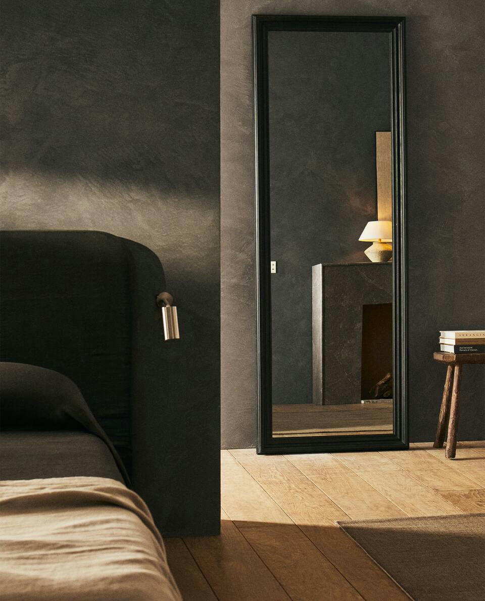 LONG MIRROR WITH BEVELLED FRAME