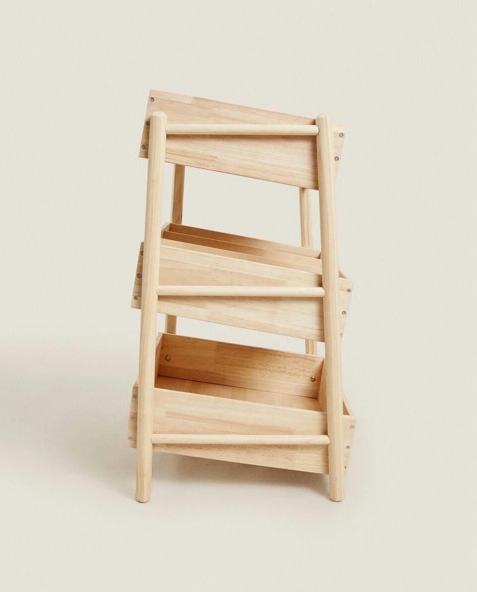 CHILDREN'S SHELVES WITH DRAWERS