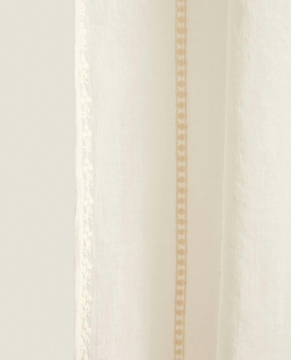 EMBROIDERED CURTAIN