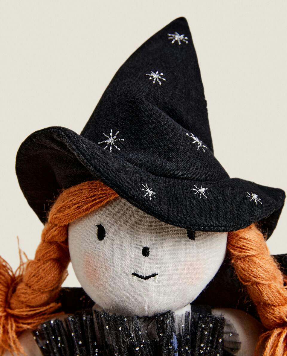 KIDS’ HALLOWEEN WITCH SOFT TOY