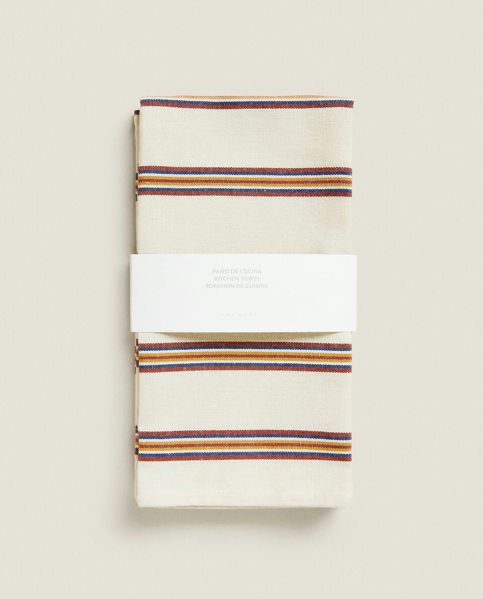 STRIPED TEA TOWELS (PACK OF 2)