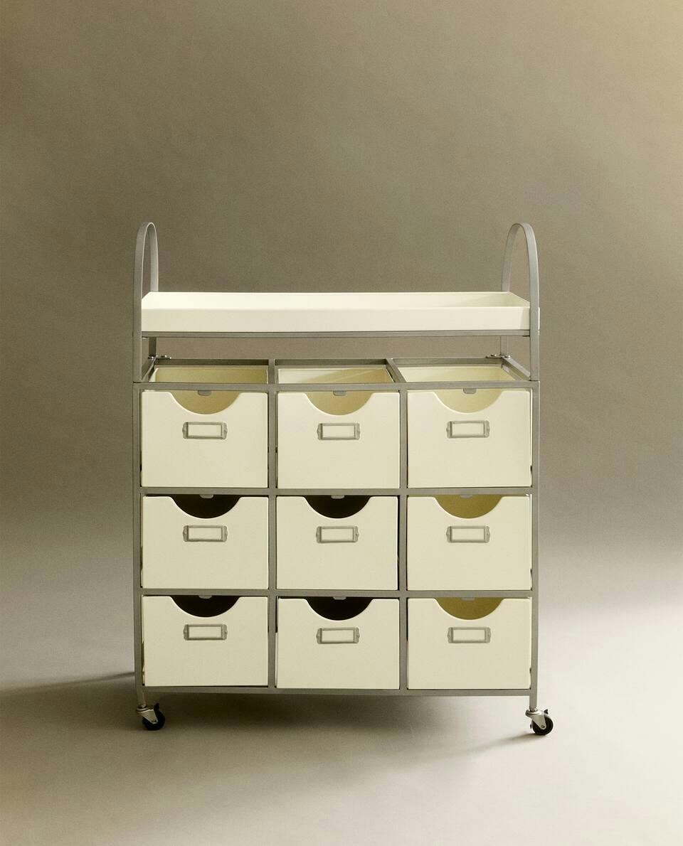 GALVANISED FURNITURE WITH WHEELS