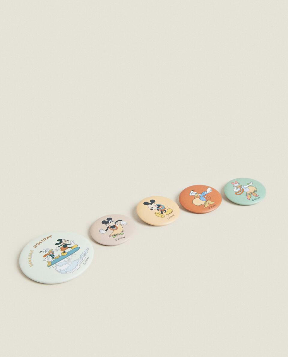 MICKEY MOUSE ? DISNEY BADGE (SET OF 5)
