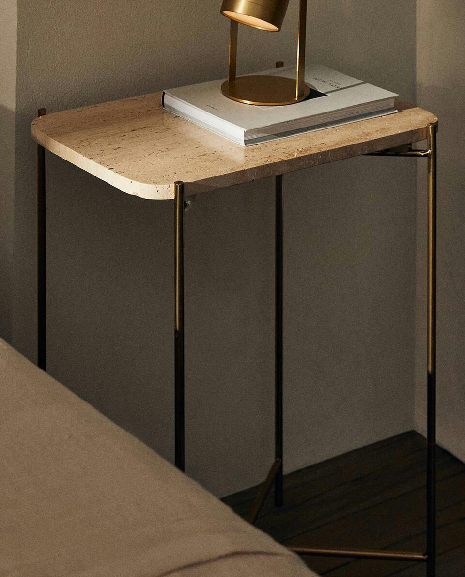 MARBLE SIDE TABLE
