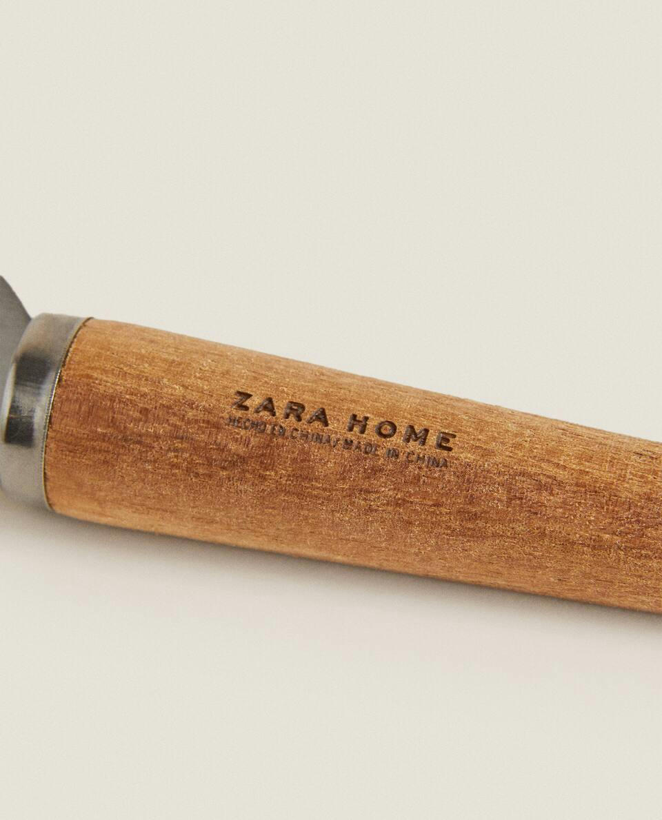 STEEL AND ACACIA WOOD BOTTLE OPENER