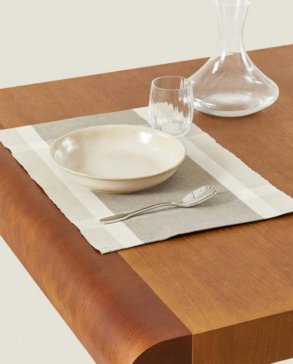 STRIPED COTTON PLACEMAT (PACK OF 2)