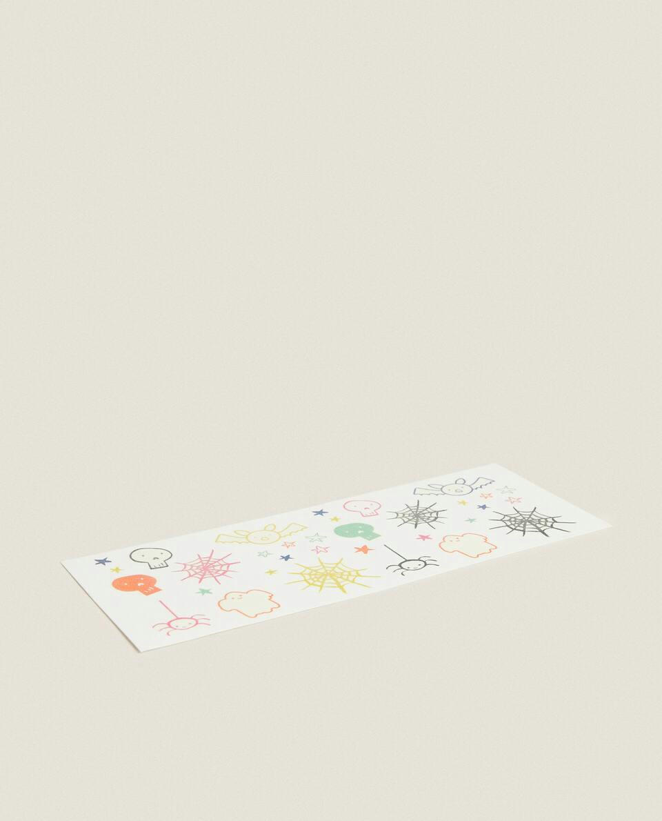 SET OF KIDS’ HALLOWEEN TEMPORARY TATTOOS